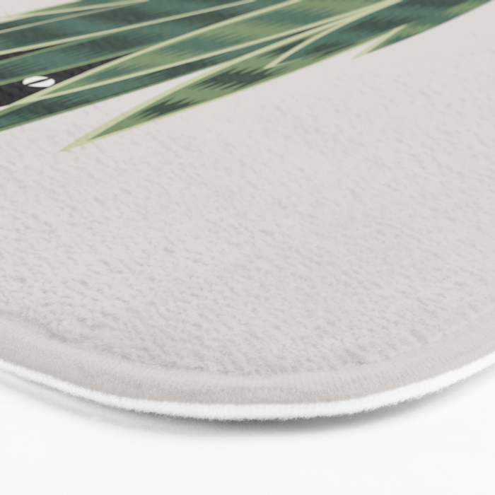 Cat and Plant 22: Sneak Plant Bath Mat Gallery Image 3