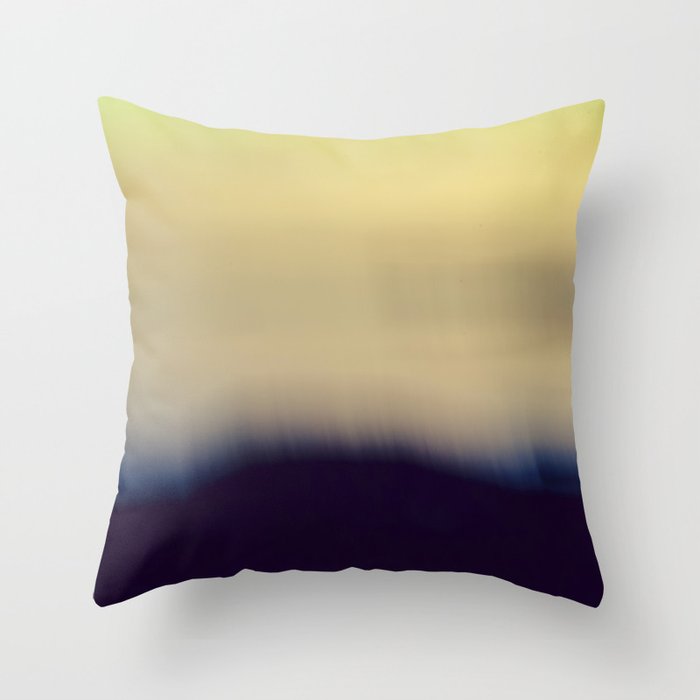 sea spirits no. 2 - ocean abstract coastal photograph Throw Pillow Gallery Image 1