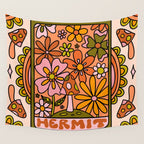 9. Hermit Mushroom Wall Tapestry Gallery Image 4