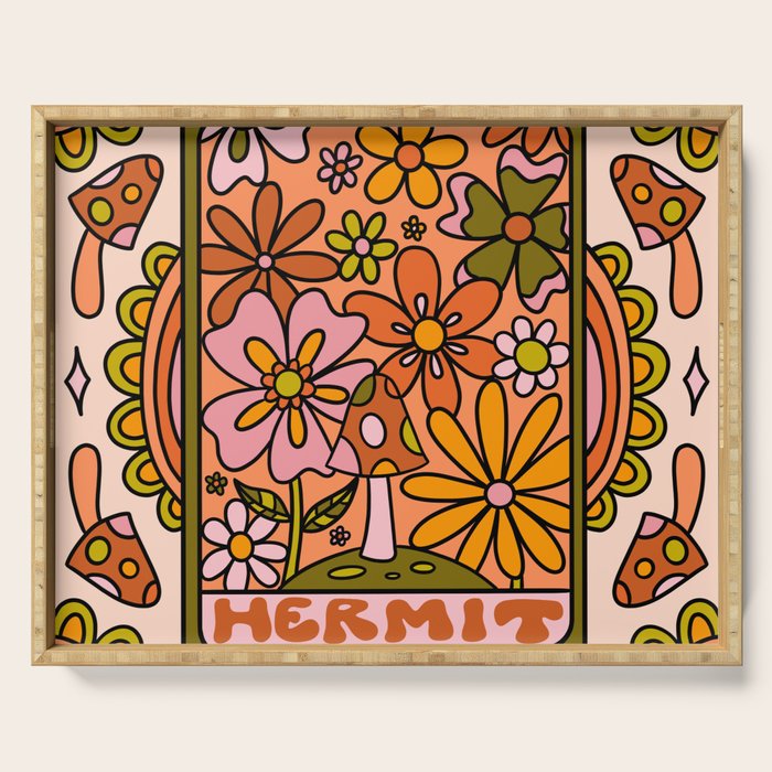 9. Hermit Mushroom Serving Tray Gallery Image 1