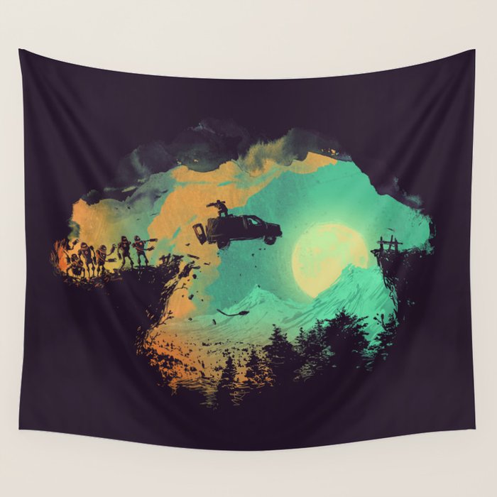Leap of Faith Wall Tapestry Gallery Image 1
