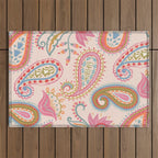Eclectic Paisley Charm Outdoor Rug Gallery Image 1