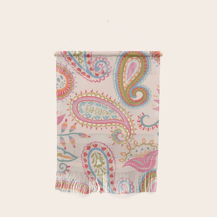 Eclectic Paisley Charm Wall Hanging Gallery Image 1