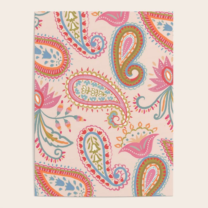 Eclectic Paisley Charm Poster Gallery Image 4