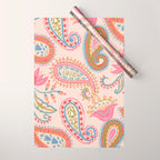 Eclectic Paisley Charm Wrapping Paper Gallery Image 1