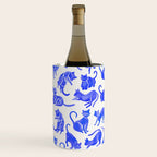 Cat Positions - Blue Palette Wine Chiller Gallery Image 2