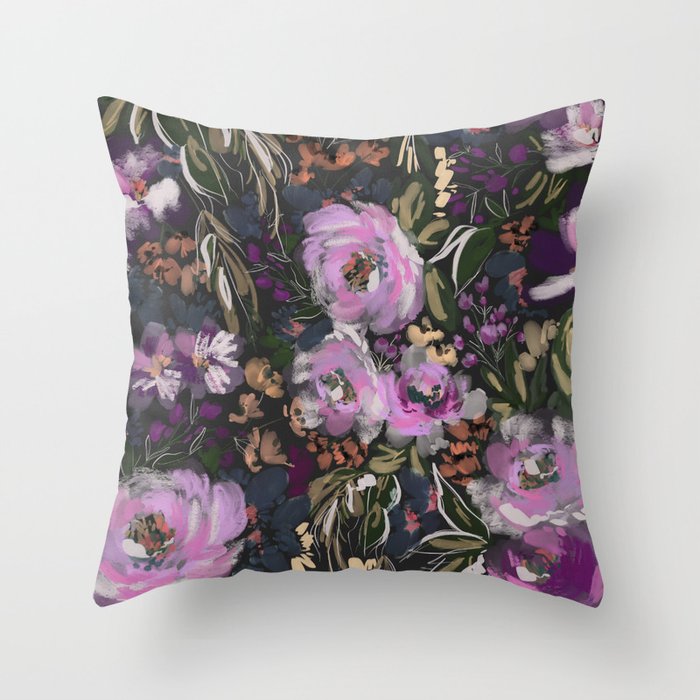Charlotte at Midnight  Throw Pillow Gallery Image 6