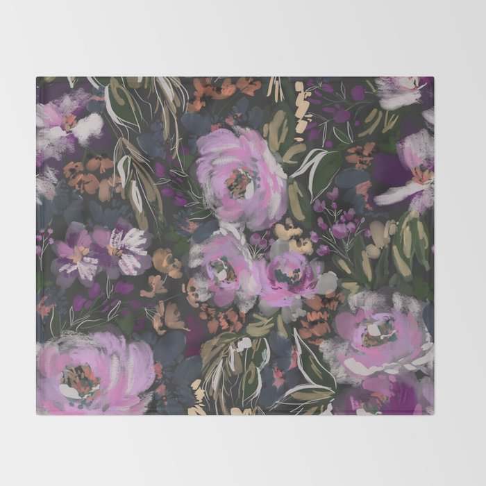 Charlotte at Midnight  Throw Blanket Gallery Image 2
