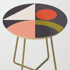 mid century bauhaus geometry square 1 Side Table Gallery Image 2