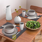 mid century bauhaus geometry square 1 Placemat Gallery Image 2