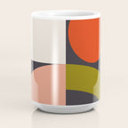 mid century bauhaus geometry square 1 Coffee Mug Gallery Image 4