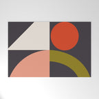 mid century bauhaus geometry square 1 Welcome Mat Gallery Image 1