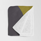 mid century bauhaus geometry square 1 Throw Blanket Gallery Image 3