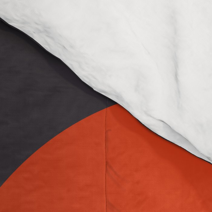 mid century bauhaus geometry square 1 Comforter Gallery Image 4