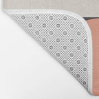 mid century bauhaus geometry square 1 Bath Mat Gallery Image 2
