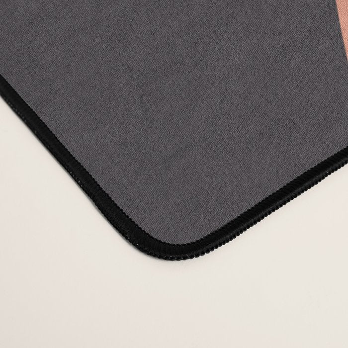 mid century bauhaus geometry square 1 Desk Mat Gallery Image 4