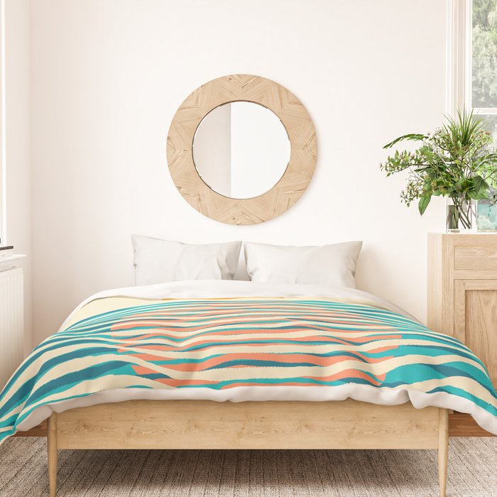 Ocean current Duvet Cover Gallery Image 3