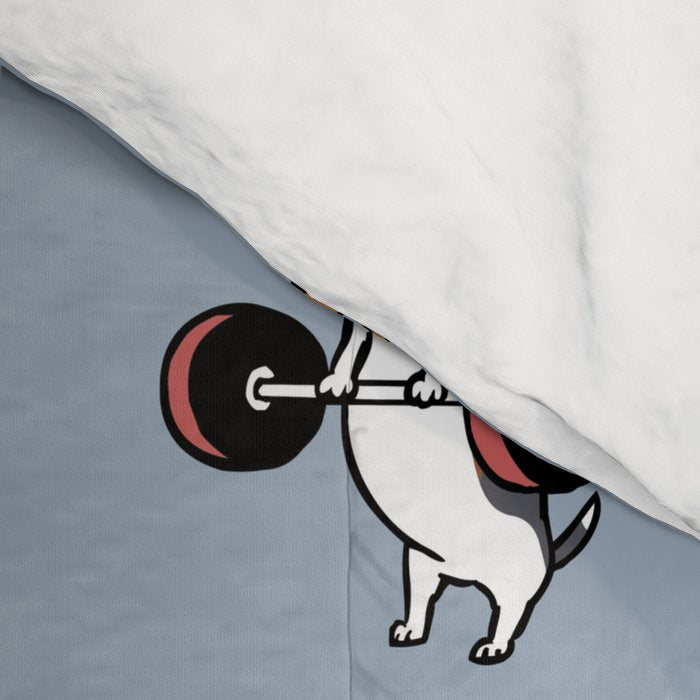 Olympic Lifting Beagles Comforter Gallery Image 4