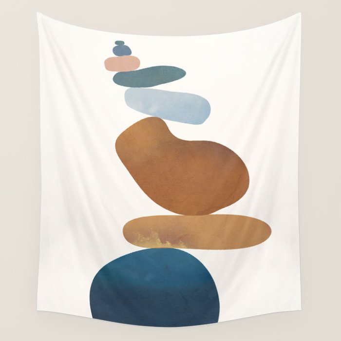 Balancing Stones 30 Wall Tapestry Gallery Image 1