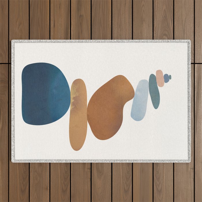 Balancing Stones 30 Outdoor Rug Gallery Image 1