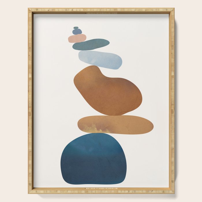Balancing Stones 30 Serving Tray Gallery Image 1