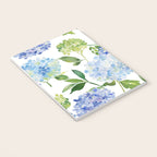 Blue Hydrangea Flowers Notebook Gallery Image 3