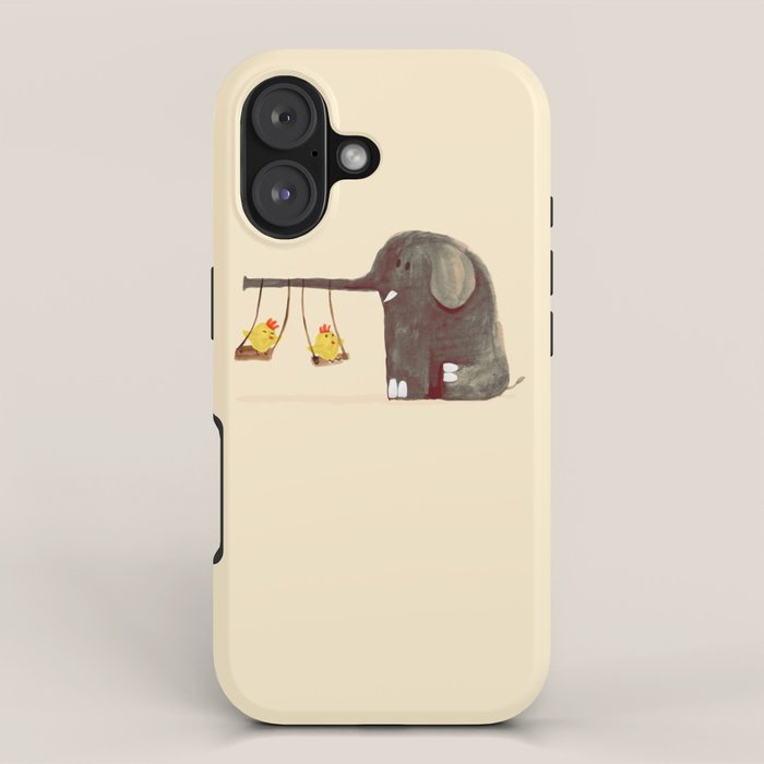 Elephant Swing iPhone Case Gallery Image 1