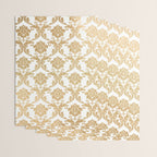 Gold swirls damask #4 Wrapping Paper Gallery Image 3