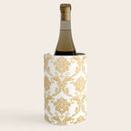 Gold swirls damask #4 Wine Chiller Gallery Image 3