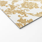 Gold swirls damask #4 Welcome Mat Gallery Image 2