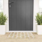 Gold swirls damask #4 Welcome Mat Gallery Image 3