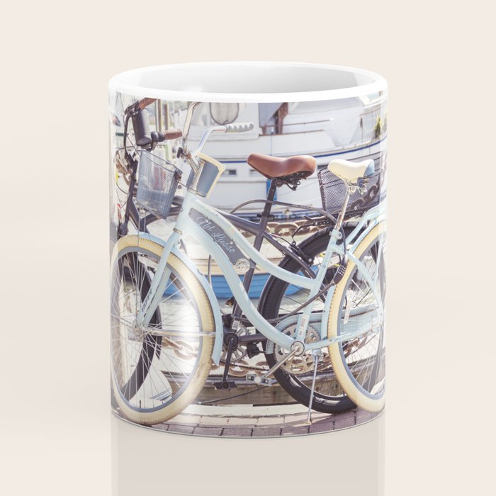 Beaufort South Carolina Vintage Beach Bicycles Photography Coffee Mug Gallery Image 4