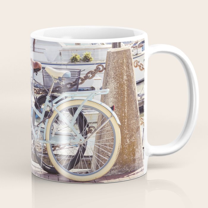 Beaufort South Carolina Vintage Beach Bicycles Photography Coffee Mug Gallery Image 1