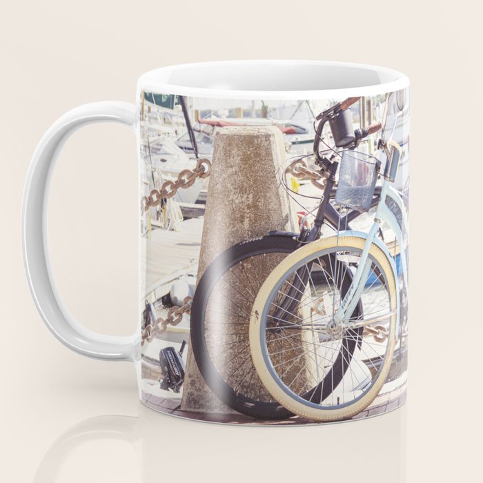 Beaufort South Carolina Vintage Beach Bicycles Photography Coffee Mug Gallery Image 3