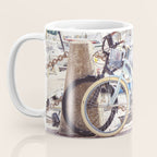 Beaufort South Carolina Vintage Beach Bicycles Photography Coffee Mug Gallery Image 3