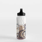 Beaufort South Carolina Vintage Beach Bicycles Photography Water Bottle Gallery Image 3