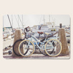 Beaufort South Carolina Vintage Beach Bicycles Photography Cutting Board Gallery Image 1