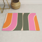 Retro Curve Rug Gallery Image 1