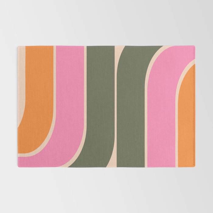 Retro Curve Rug Gallery Image 2