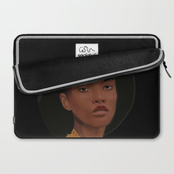 Girl Portrait 21 Laptop Sleeve Gallery Image 2