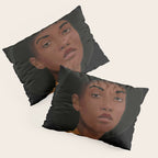 Girl Portrait 21 Pillow Sham Gallery Image 3
