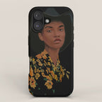 Girl Portrait 21 iPhone Case Gallery Image 1