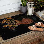 Girl Portrait 21 Outdoor Rug Gallery Image 2
