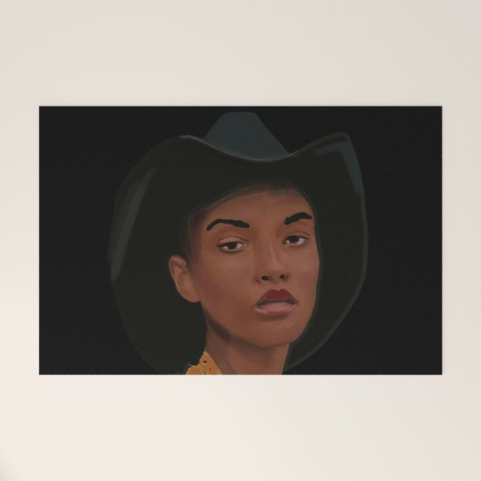 Girl Portrait 21 Welcome Mat Gallery Image 1