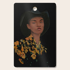 Girl Portrait 21 Cutting Board Gallery Image 1
