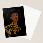 Girl Portrait 21 Stationery Card Gallery Image 2