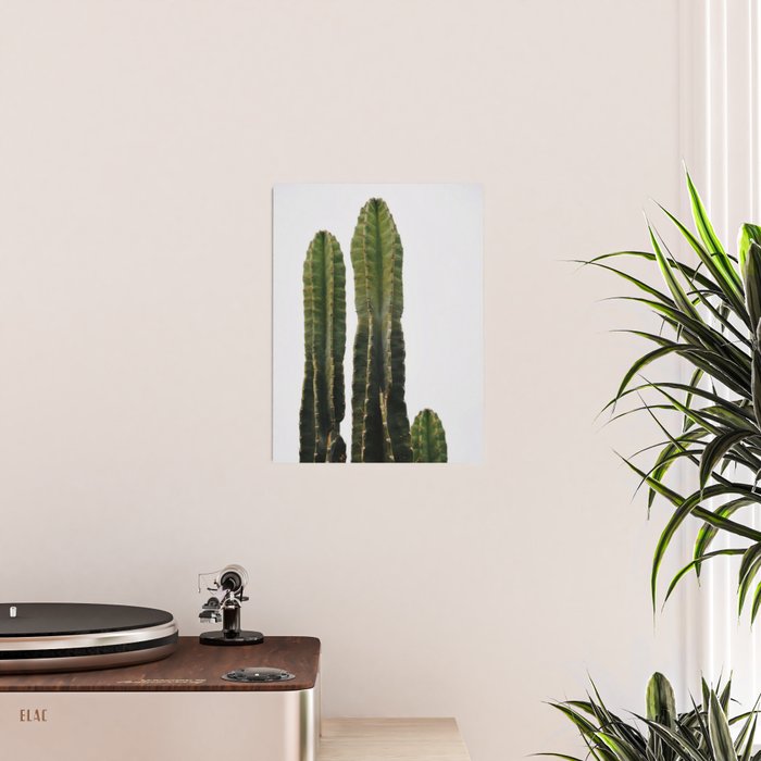 Minimalist Cactus Poster Gallery Image 2