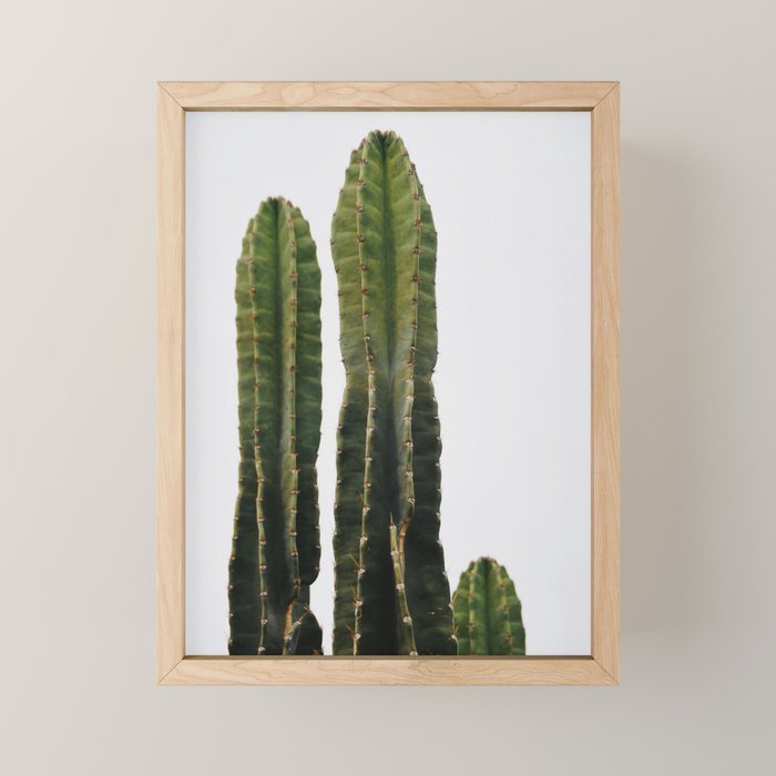 Minimalist Cactus Mini Art Print Gallery Image 1