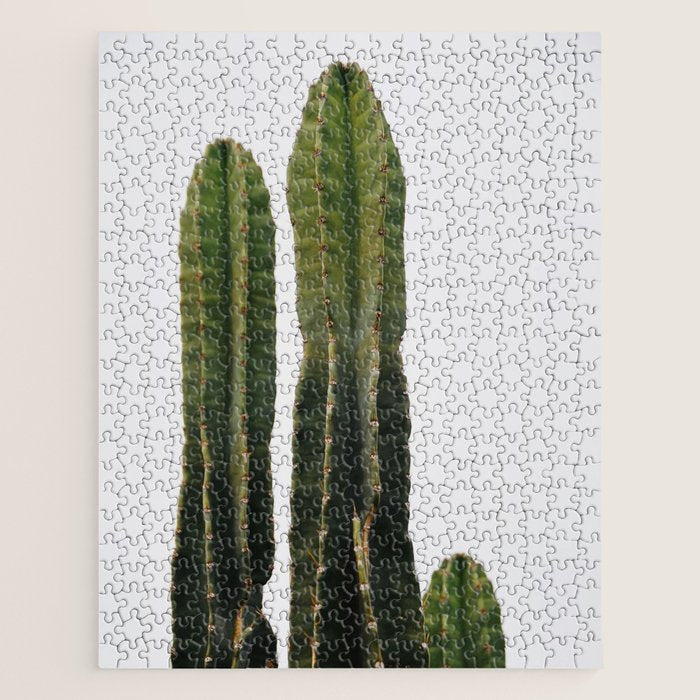 Minimalist Cactus Jigsaw Puzzle Gallery Image 1
