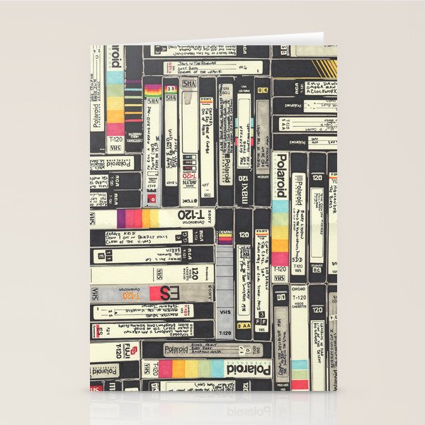 VHS Stationery Card Gallery Image 1